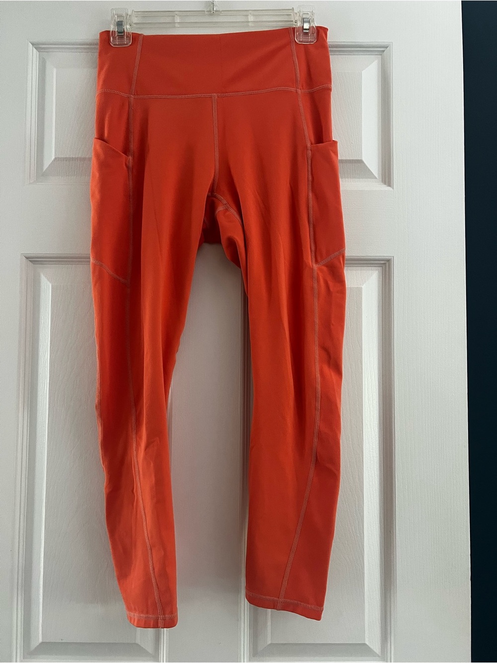 Fabletics Oasis PureLuxe High-Waisted 7/8 Legging - Size M - color Coral Haze